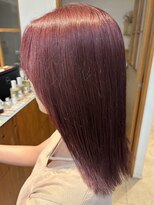 ネオリーブニコ 大井町店(Neolive Nico) ブリーチ1回からつくるカシスピンク