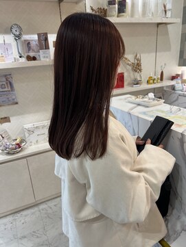 ベルバイヘアスイッチ(by hairswitch) ブラウンピンクカラー