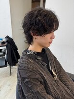 インク サカエ(inq sakae) ニュアンスパーマ/ダークブラウン