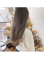 ミント(mint)&nbsp;ブリーチ必須！ハイトーンなオリーブグレージュ！