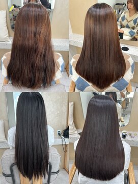 ジーナ サンシャイン通り池袋(Zina) 縮毛矯正Before After【Zina清崎こころ】