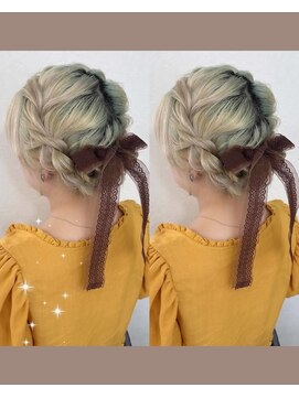 ヘアセット専門店 ナゴミ 池袋店(nagomi) 編み込みアップ