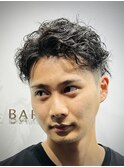 ツイスパ、ツーブロFADE