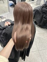 ペレ 梅田(PELE)&nbsp;くびれヘア/アプリコットオレンジ/夏のヘアアレンジ/梅田