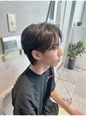 韓国風センターパート、ナチュラルセンターパート