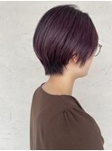 ショート×パープル