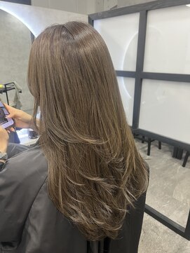 アイ(_i) ブリーチなしオリーブベージュ