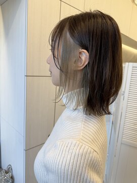 アナ ラーナ(Anna Lanna) インナーカラー×くすみベージュ＊森本ひろか＊