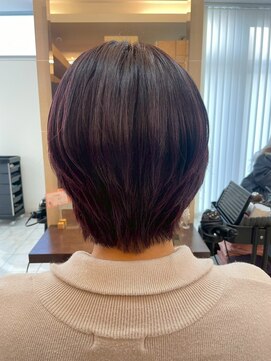 ルページ 千葉(lpage) 髪質改善/顔周りレイヤーカット/グレージュ[千葉/千葉駅]