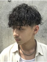 フィフスパーク(fifth PARK)&nbsp;渋谷ゆるめツイストスパイラルパーマツイスパシャドウ2wayヘア