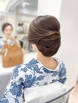 ヘアセット&メイク専門店 カスミ(Kasumi) 毛流れシニヨン