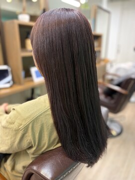 ヘアジーナ(Hair Jina) 春色♪モーブブラウン