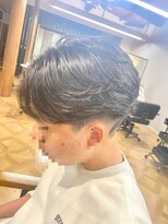 エイルヘアー トウカダイ(AYL hair toukadai)&nbsp;曲がる縮毛矯正/韓国センターパート/メンズヘア