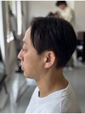 マッシュセンターパートセンター分け
