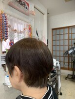 サロン ド シルク 30代40代50代ショートボブショートカットウルフレイヤー