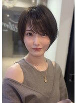 フィルム(FILM)&nbsp;【FILM村田】大人上品で女性らしいグレージュショートヘア＃大名