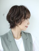 フェリチタ フィロ 大泉学園(FELICITA filo)&nbsp;くびれショートボブ40代50代グレイカラー白髪染め白髪ぼかし