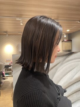 ヘアーメイク スリー(Hair Make 3) 切りっつぱなしボブ