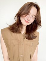 ファナ ブルーム(fha-na bloom)&nbsp;☆ 韓国風 ミディアムレイヤー シースルーバング☆イメチェン