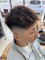 ヘアサロンナンバーワンクラブ上和田本店&nbsp;ブラウンメッシュ
