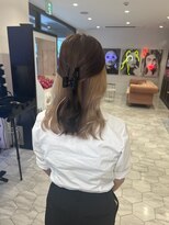 デン(DEN) インナーカラー×ミルクティー♪