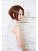 ナチュラルショートボブ