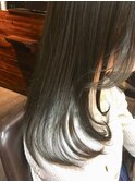 ツヤのある柔らか髪質改善ストレート