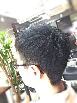 キャン 温品店(CAN) 【CAN】ビジネスマンにピッタリ!ソフトモヒカンベリーショート