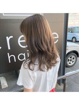 クレーデヘアーズ 相田店(Crede hair's) ◯艶グレージュ◯