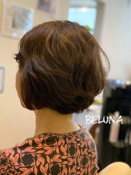 ベルナ(BELUNA) 魅せ髪☆魅せパーマ×ショートスタイル