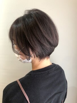 トレヘアー(tRe hair) ダークカラー クールショート