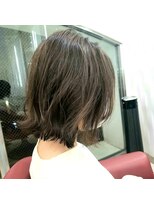 20代30代大人可愛い/くびれ外はね/ネオウルフ/アッシュベージュ