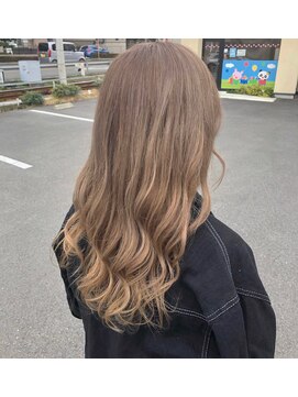 ヘアメイク バレッタ(HAIRMAKE VALETTA) ナチュラルグラデーション　ブリーチ無し