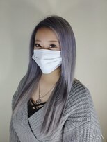 ウィット アンド ラファム Wit &La Famme&nbsp;シルバーカラーからローライトのエクステ