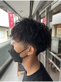 刈り上げツイストスパイラル