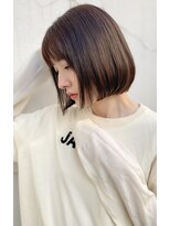 ナイン(nine)&nbsp;【吉祥寺/荻野元気】春ボブ　ワンカール　白髪染　40代50代60代