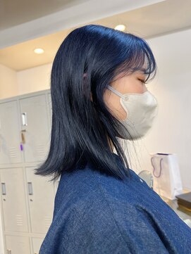 フラム 渋谷(flamme) ブルーブラック☆