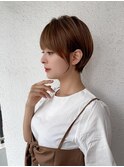 ショート/前髪カット/顔周り×ブリーチなし/髪質改善[池袋]