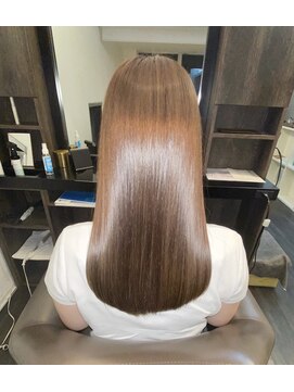 アールサロンプラスキャスパ 自由が丘(Rrsalon+CASPA) 《髪質改善》R.HASヒト幹細胞水素トリートメント＋カラー