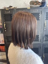 アチーブリス(achieve Liss)&nbsp;初カラー♪ナチュラルベージュ ボブカット