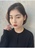 耳掛けショートボブ レイヤーボブ ミニボブ 表参道青山30代40代