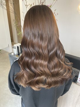 ラナ(Lana) 【Lana】美艶髪モンブランベージュ　艶髪　髪質改善カラー