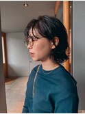 ナチュラルボブゆるめパーマ