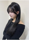 髪質改善UPTOGLOSS 福岡 博多美容室 小顔顔周りカット 韓国風