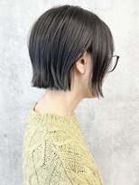 モリオ(morio)&nbsp;=耳かけボブ大人ボブコンパクトボブ切りっぱなしボブOL30代40代