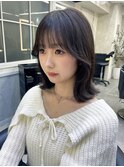 韓国レイヤー/韓国風/ボブ/髪質改善/黒髪/ブリーチなし〔池袋〕