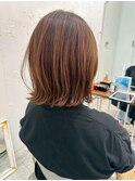 【くびれボブ】レイヤースタイル/細めハイライト20代～50代