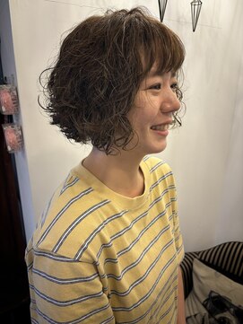 アライフ ボブウェーブパーマ