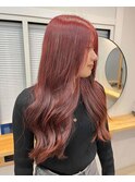 【スタイリストArisa】ブリーチなしダブルカラー暖色カラー