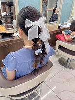 アッシュ 下北沢店(Ash)&nbsp;四つ編み＆玉ねぎの編み下ろしアレンジ
